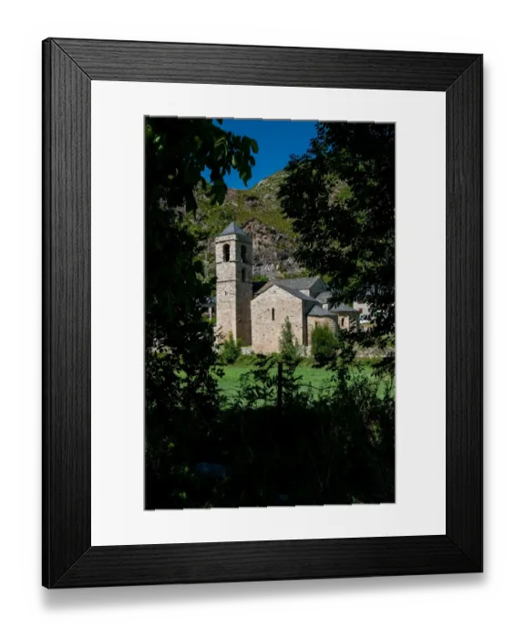 Framed Print : Santa Feliu de Barruera Framed Print : Santa Feliu de Barruera