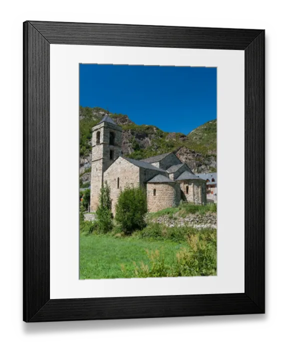 Framed Print : Sant Feliu de Barruera