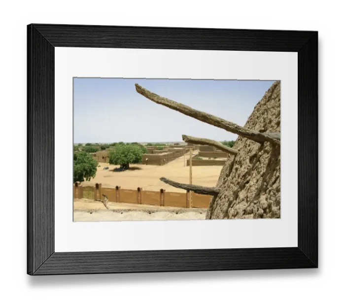 Framed Print : Tomb of Askia Framed Print : Tomb of Askia