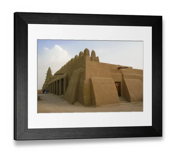 Framed Print : Timbuktu, Djinguereber Mosque