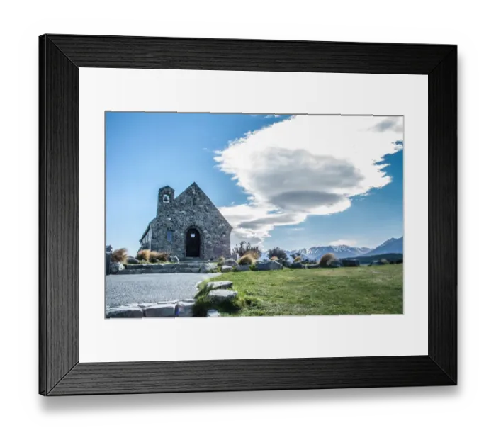 Framed Print : The Church of the Good Shepherd, Lake Tekapo, New Zealand Framed Print : The Church of the Good Shepherd, Lake Tekapo, New Zealand