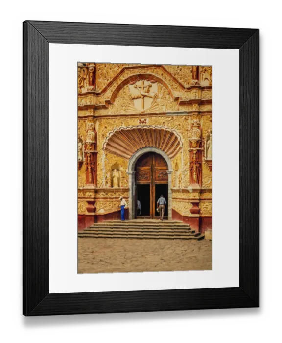 Framed Print : Jalpan Mission in Sierra Gorda Framed Print : Jalpan Mission in Sierra Gorda