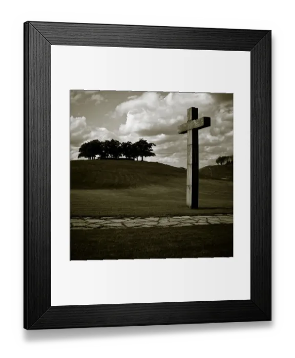 Framed Print : SkogskyrkogAarden Cemetery