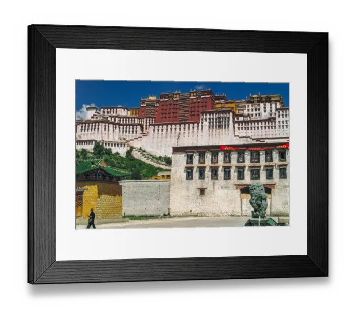 Framed Print : Potala Palace in Lhasa Framed Print : Potala Palace in Lhasa