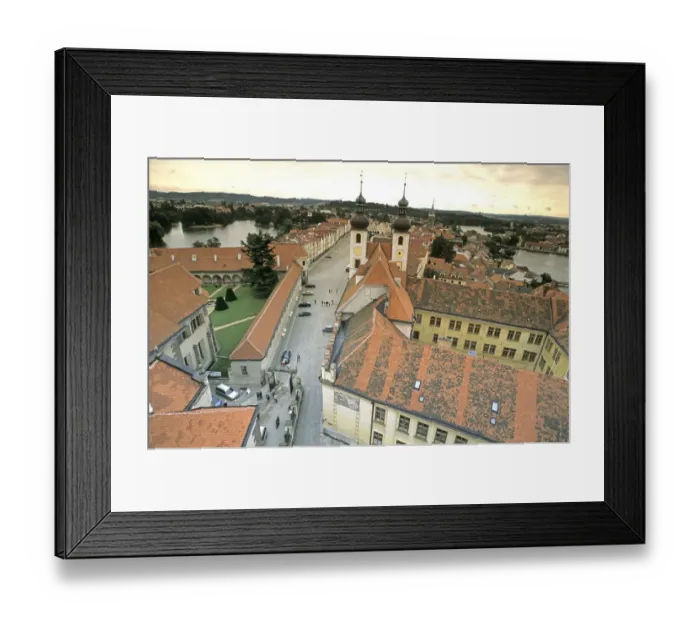 Framed Print : Telc panorama Framed Print : Telc panorama