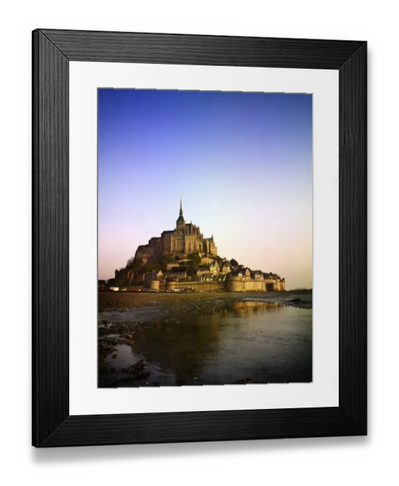 Framed Print : Mont--Saint-Michel at Dawn Framed Print : Mont--Saint-Michel at Dawn