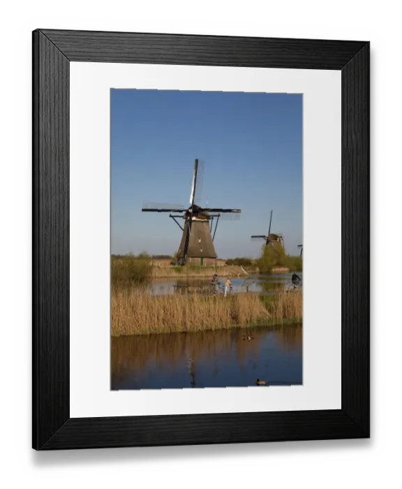 Framed Print : Windmills at Kinderdijk Framed Print : Windmills at Kinderdijk