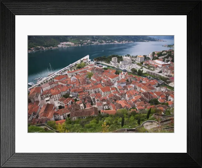 Framed Print : Kotor Cityscape Framed Print : Kotor Cityscape