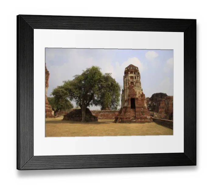 Framed Print : Ruins of Ayutthaya Wat Mahathat Framed Print : Ruins of Ayutthaya Wat Mahathat