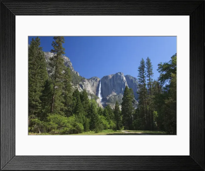 Framed Print : Yosemite Waterfall