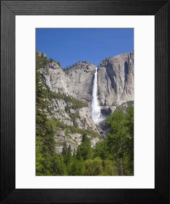 Framed Print : Yosemite Waterfall Framed Print : Yosemite Waterfall