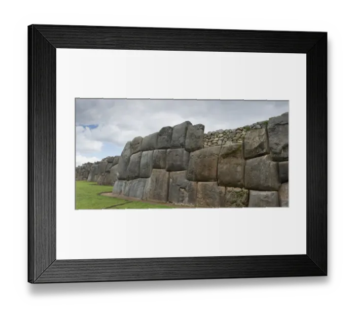 Framed Print : Ruins Of Sacsayhuaman; Cusco Peru Framed Print : Ruins Of Sacsayhuaman; Cusco Peru