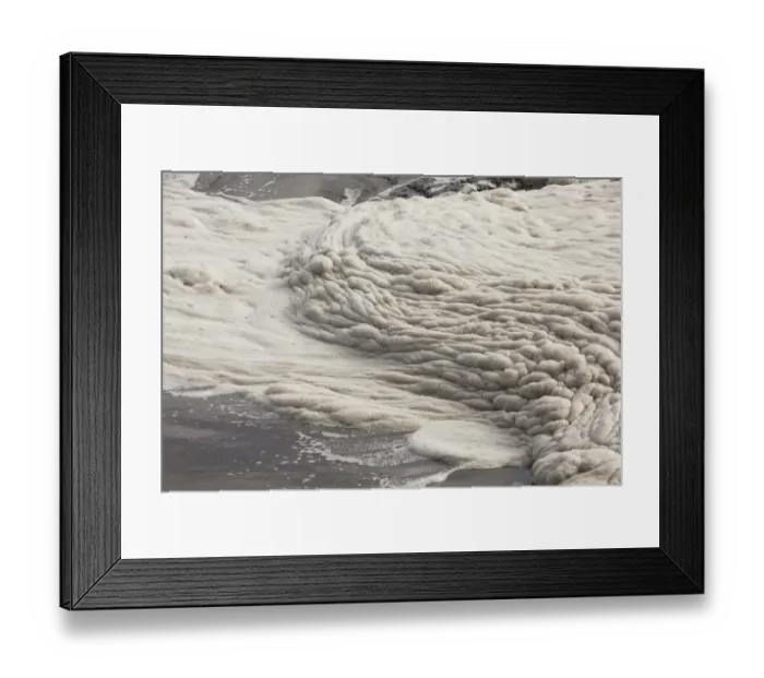 Framed Print : Foam Forms On The Surface Of The Water At Chestermans Beach Near Tofino; British Columbia Canada Framed Print : Foam Forms On The Surface Of The Water At Chestermans Beach Near Tofino; British Columbia Canada