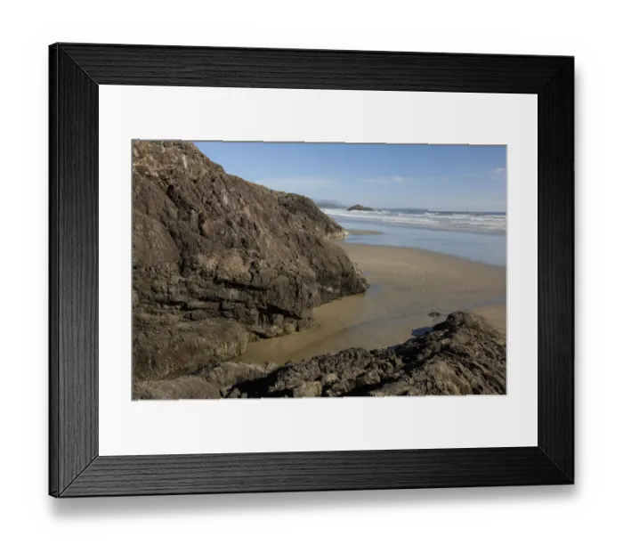 Framed Print : Scenery At Long Beach In Pacific Rim National Park Near Tofino; British Columbia Canada
