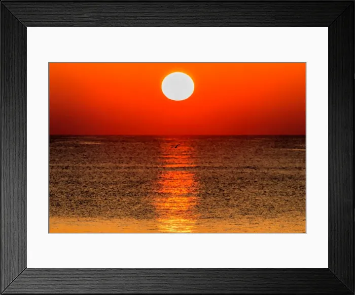 Framed Print : Sunrise Beach Framed Print : Sunrise Beach