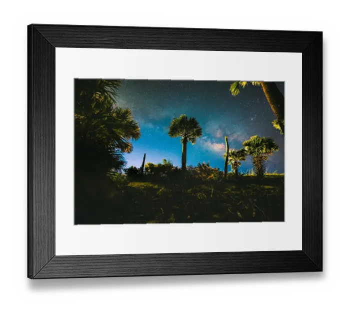 Framed Print : Esisto Island Milky Way Framed Print : Esisto Island Milky Way