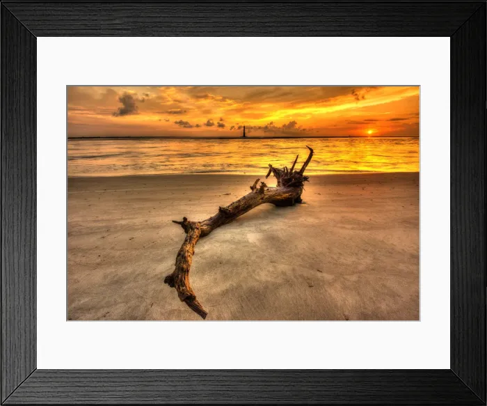 Framed Print : Hell at Morris Island Framed Print : Hell at Morris Island
