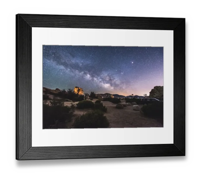 Framed Print : Hidden Valley Park Milky Way Framed Print : Hidden Valley Park Milky Way