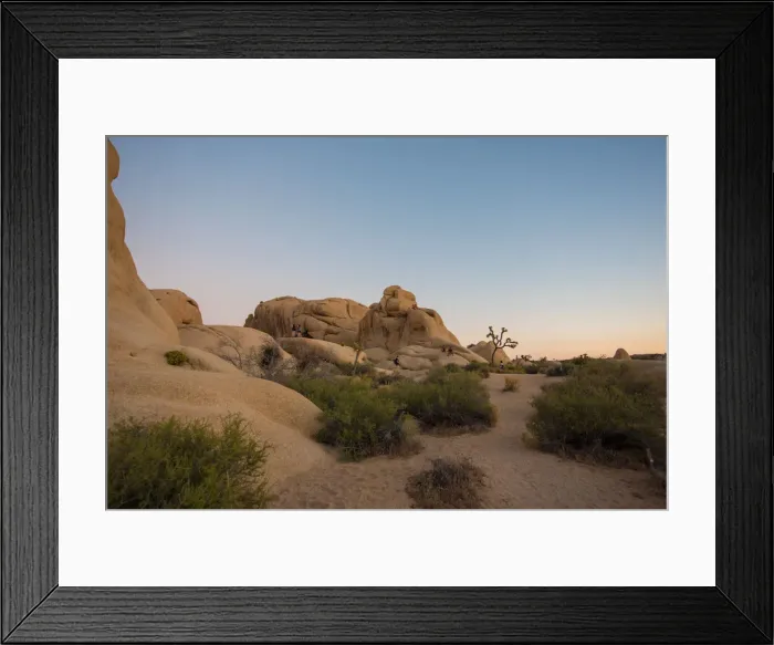 Framed Print : Jumbo Rocks