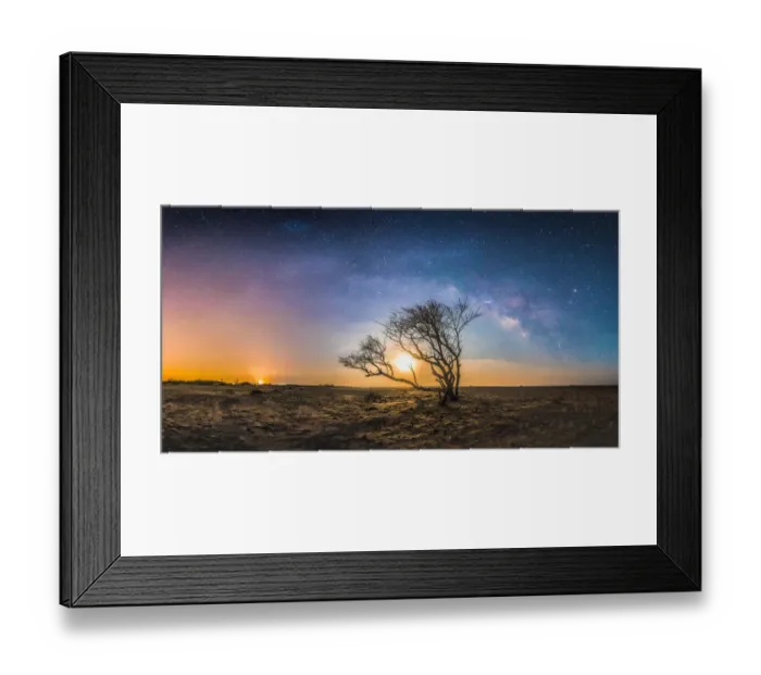 Framed Print : Folly Beach Milky Way Framed Print : Folly Beach Milky Way