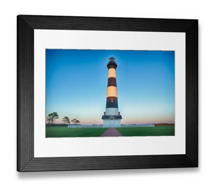 Framed Print : Bodie Island Light House Framed Print : Bodie Island Light House