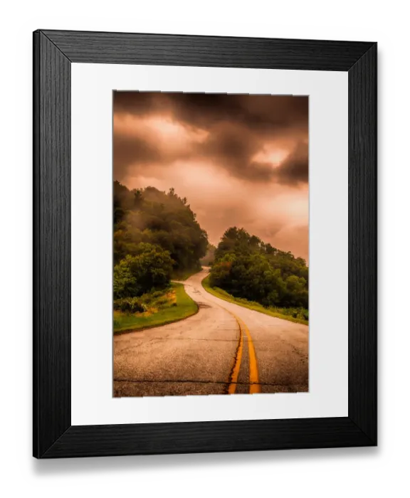 Framed Print : End of the Road Framed Print : End of the Road