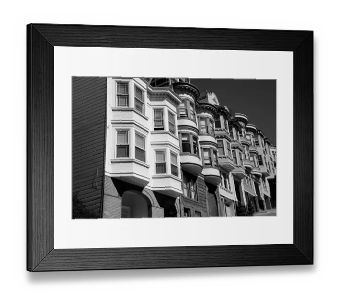 Framed Print : building facade, San Francisco Framed Print : building facade, San Francisco