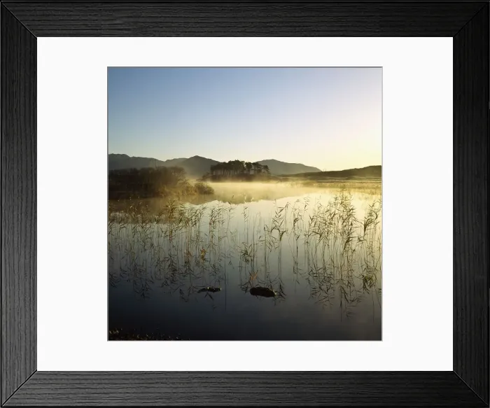 Framed Print : Co Galway, Connemara, Derryclare Lough