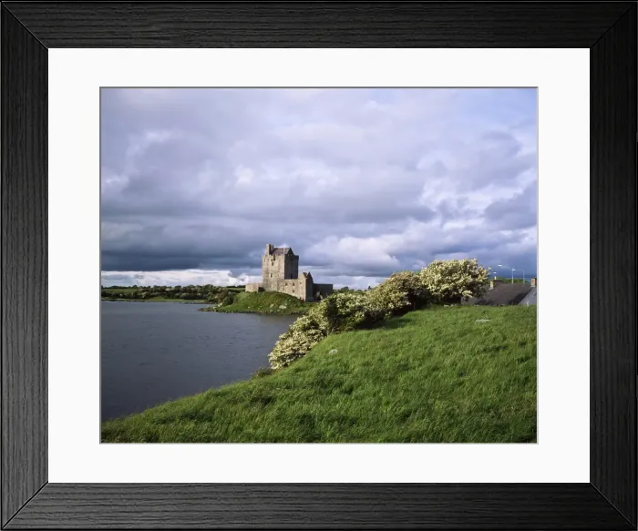 Framed Print : Co Galway, Dunguire Castle Framed Print : Co Galway, Dunguire Castle