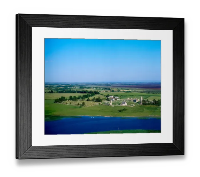 Framed Print : Clonmacnoise, River Shannon, Co Offaly, Ireland Framed Print : Clonmacnoise, River Shannon, Co Offaly, Ireland