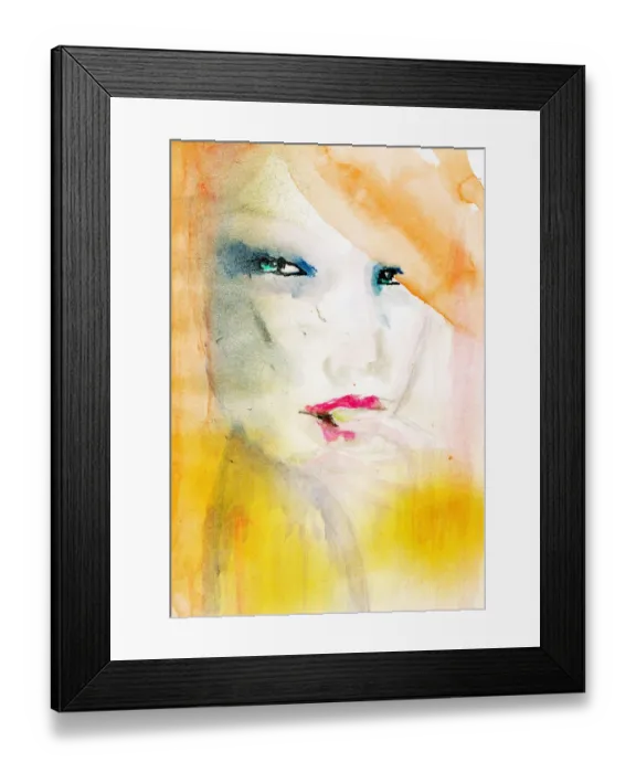 Framed Print : Yellow / / day 361 of 365 Framed Print : Yellow / / day 361 of 365