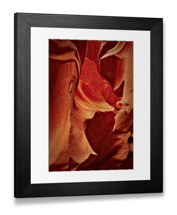  : Antelope Canyon Oil Painting
