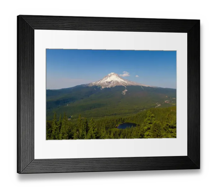 Framed Print : Mount Hood and Mirror Lake Framed Print : Mount Hood and Mirror Lake