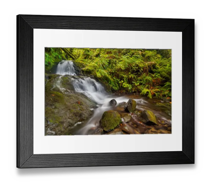 Framed Print : Shepperds Dell Falls at Columbia River Gorge Framed Print : Shepperds Dell Falls at Columbia River Gorge