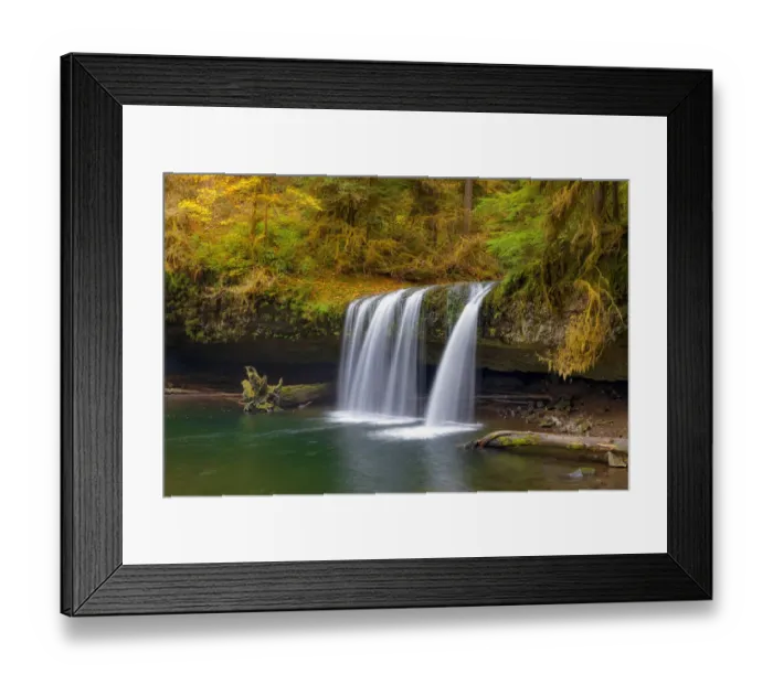 Framed Print : Upper Butte Creek Falls Framed Print : Upper Butte Creek Falls