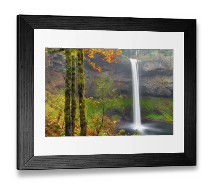 Framed Print : South Falls in Autumn Framed Print : South Falls in Autumn