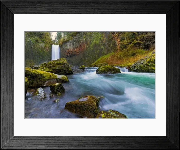 Framed Print : Abiqua Falls Framed Print : Abiqua Falls