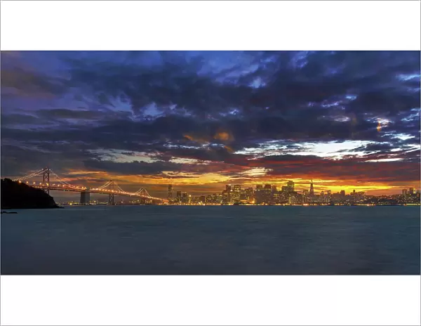 San Francisco Skyline at Sunset