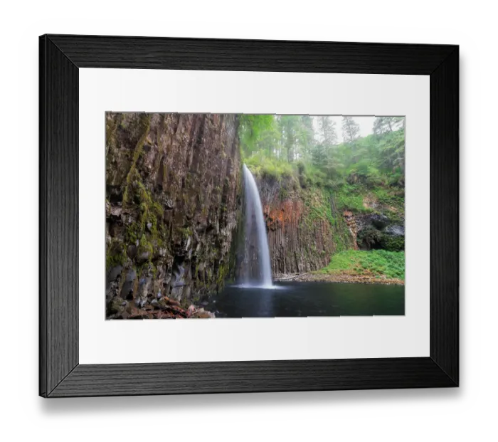 Framed Print : Abiqua Falls Framed Print : Abiqua Falls