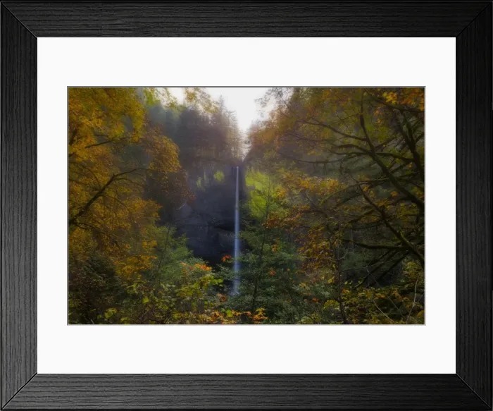 Framed Print : Latourell Falls in Autumn
