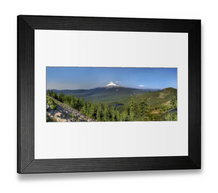 Framed Print : Mount Hood View from Tom Dick and Harry Mountain Framed Print : Mount Hood View from Tom Dick and Harry Mountain