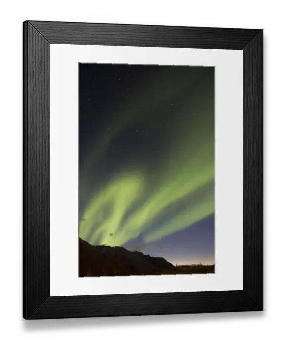 Framed Print : Northern Lights, Brooks Range, Alaska Framed Print : Northern Lights, Brooks Range, Alaska