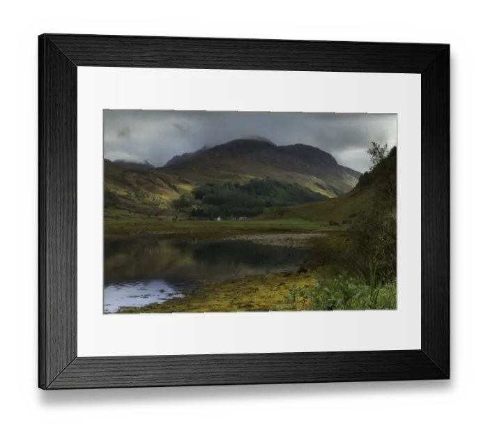 Framed Print : West coast of the Scottish highlands Framed Print : West coast of the Scottish highlands