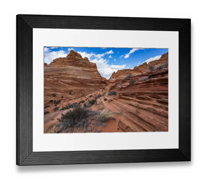 Framed Print : Coyote Buttes - Arizona Framed Print : Coyote Buttes - Arizona