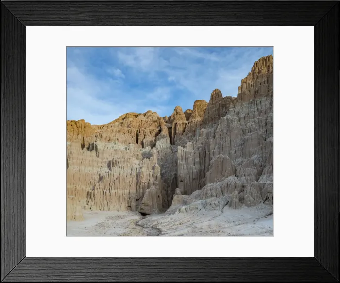 Framed Print : Cathedral Gorge State Park - Nevada Framed Print : Cathedral Gorge State Park - Nevada