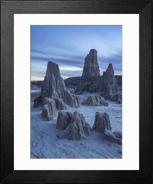 Framed Print : Cathedral Gorge State Park - Nevada Framed Print : Cathedral Gorge State Park - Nevada