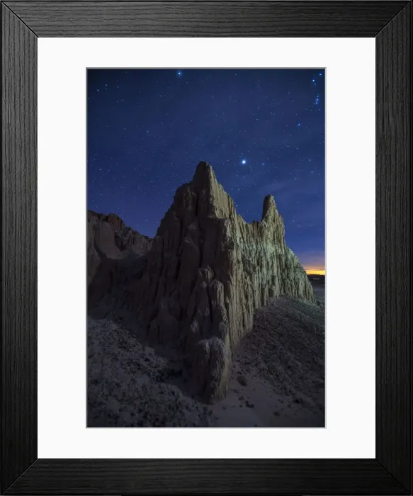 Framed Print : Cathedral Gorge State Park Framed Print : Cathedral Gorge State Park