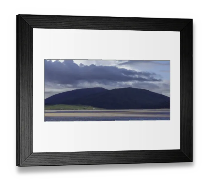 Framed Print : A remote dwelling in the highland regions of North Framed Print : A remote dwelling in the highland regions of North