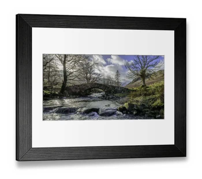 Framed Print : Deepdale in the English Lake District National Par Framed Print : Deepdale in the English Lake District National Par
