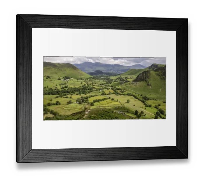 Framed Print : Newlands valley English Lake District Framed Print : Newlands valley English Lake District